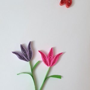 آموزش طراحی گل و گلدان با مداد سیاه
