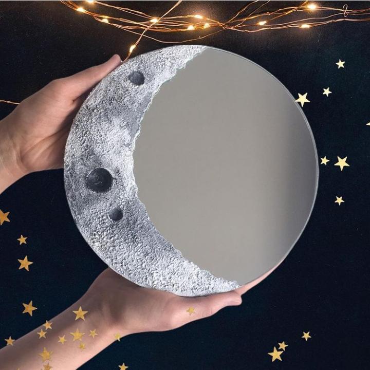 آینه ماه کلاسیک اورجینال 20 سانتی