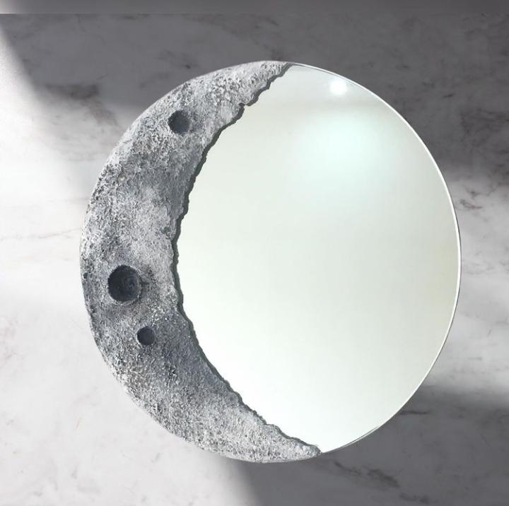 آینه طرح ماه کلاسیک